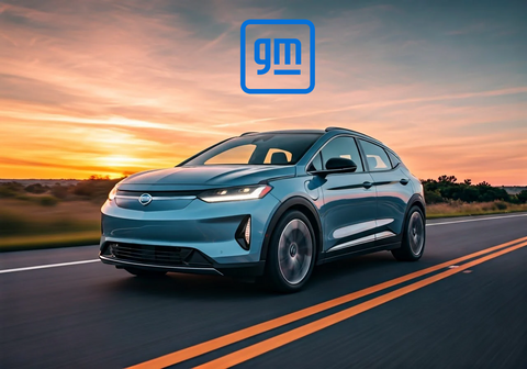 General Motors - Electric Vehicle (EV) on road