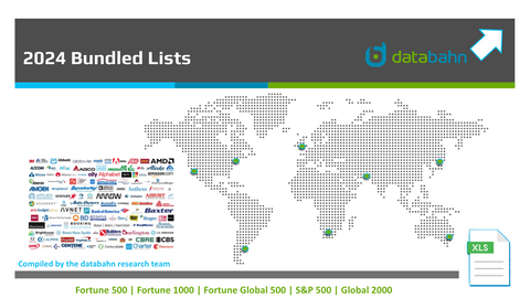 2024 Fortune 500 List Fortune 1000 List Fortune Global 500 List S&P 500 List Global 2000 List