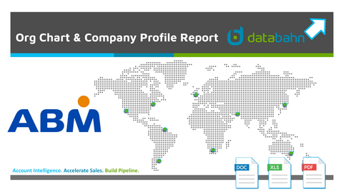 ABM Industries org chart and sales intelligence report cover