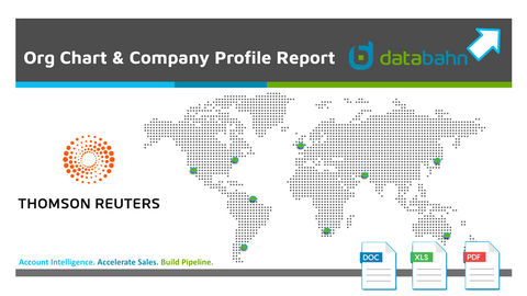 Thomson Reuters Org Chart & Company Profile Report cover
