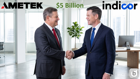 Ametek just paid $5Billion for Indicor sales intelligence blog by Databahn