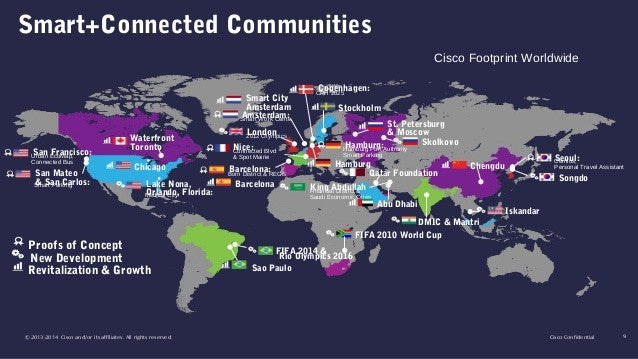 Cisco Smart City Map