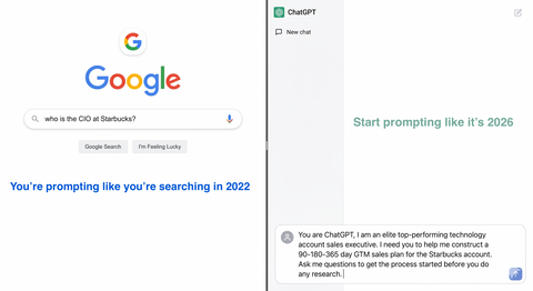 You’re still writing prompts like you're searching Google in 2022