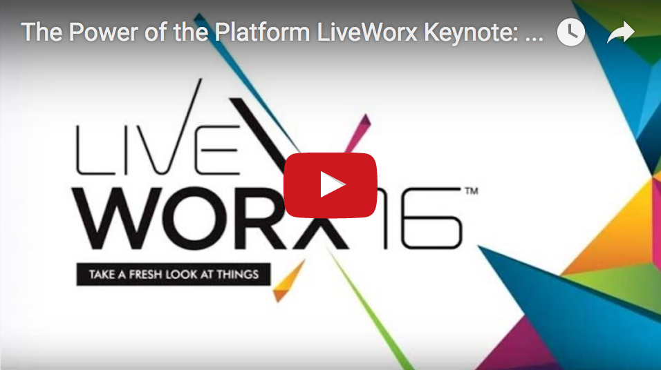 PTC ThingWorx LiveWorx 2016