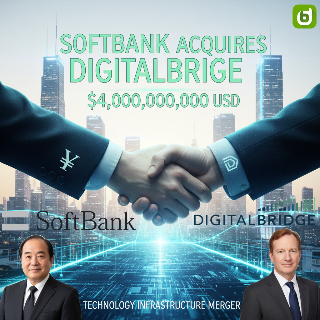 SoftBank Acquires DigitalBridge for $4 Billion – Databahn