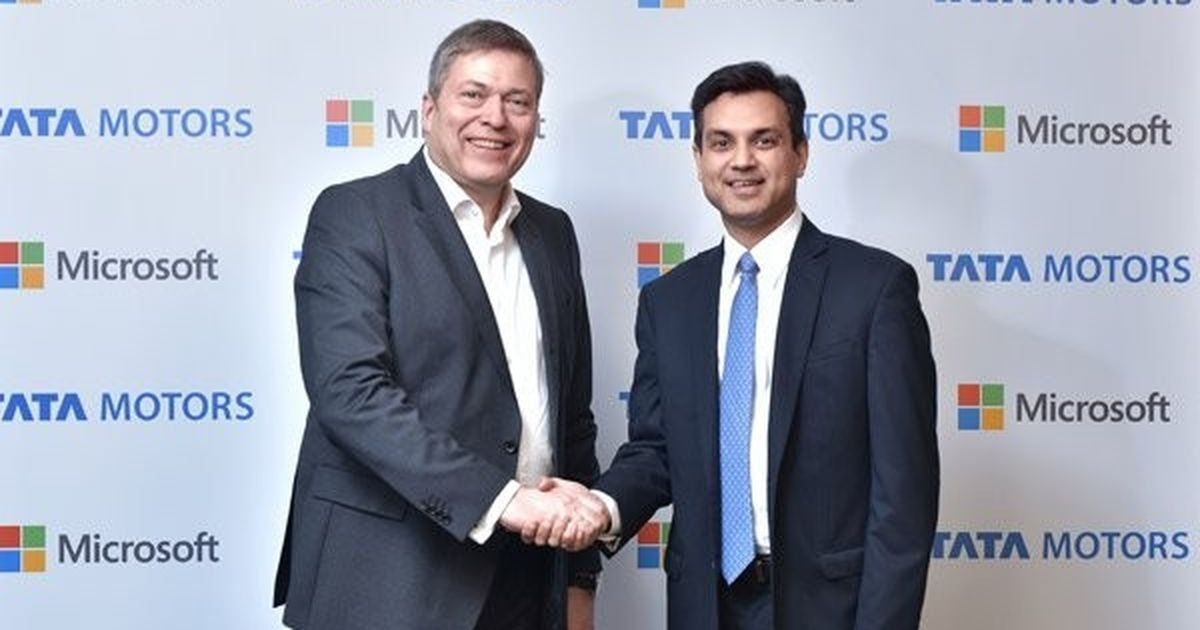 Tata Motors Partners with Microsoft India on Connected Vehicles – Databahn