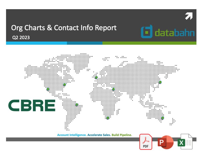 CBRE Org Chart & Contact Info Report cover