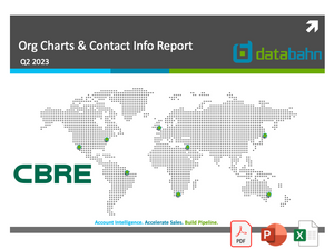 CBRE Org Chart & Contact Info Report cover