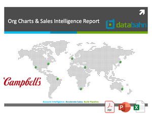 Campbell Soup Org Chart & Sales Intelligence Report cover