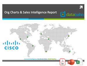 Cisco Org Chart & Sales Intelligence Report cover