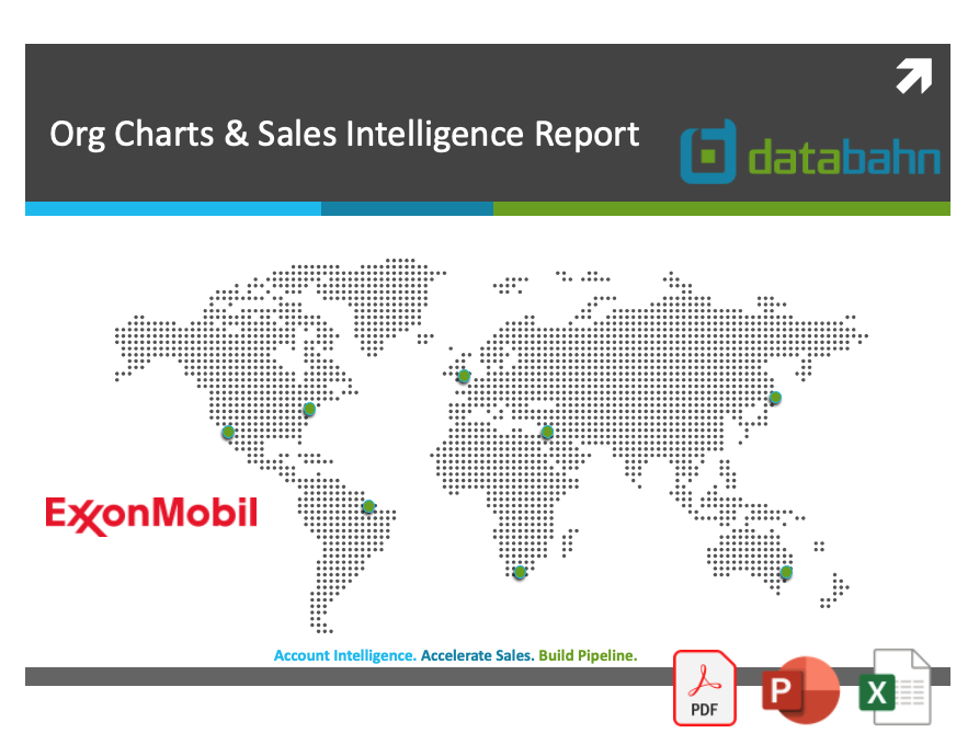 Exxon Mobil Org Chart & Sales Intelligence Report cover