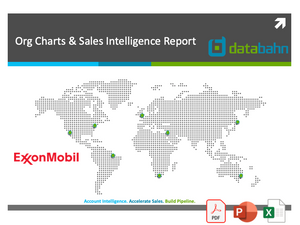 Exxon Mobil Org Chart & Sales Intelligence Report cover