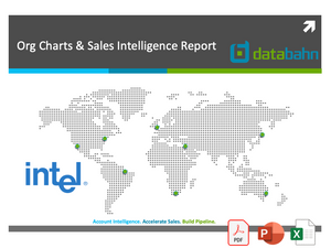 Intel Org Chart & Sales Intelligence Report cover