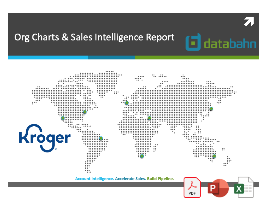 Kroger Org Chart & Sales Intelligence Report cover