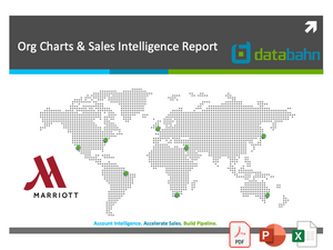 Marriott org chart & sales intelligence report cover
