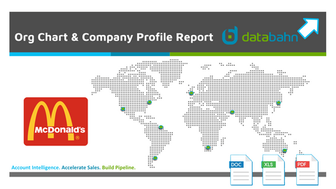 McDonald's Org Chart and Company Profile Report cover