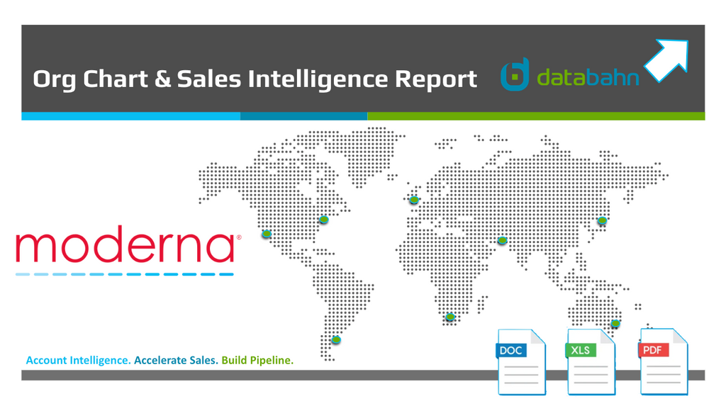 Moderna Org Chart & Sales Intelligence Report cover