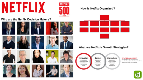 Netflix organizational structure chart cover