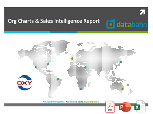 Occidental Petroleum Org Chart & Sales Intelligence Report cover