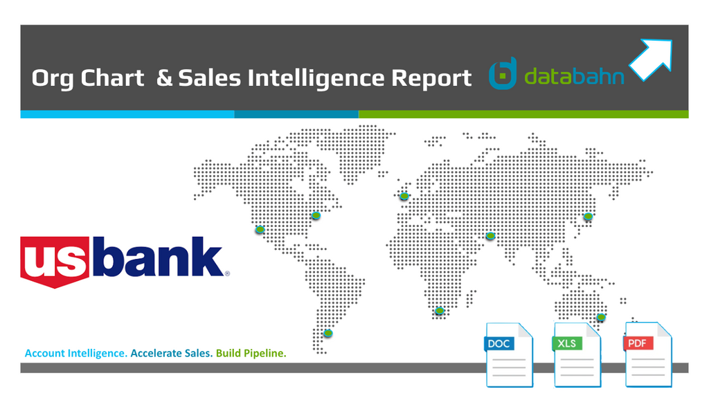 US Bank Org Chart & Sales Intelligence Report cover.