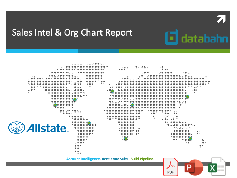 Allstate Org Chart & Sales Intelligence Report cover