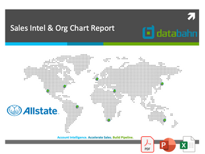 Allstate Org Chart & Sales Intelligence Report cover