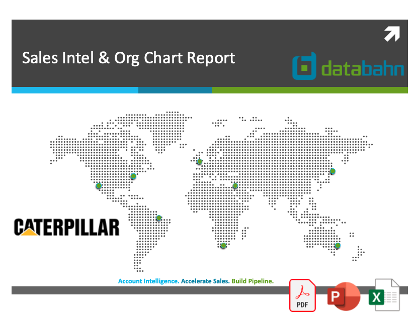 Caterpillar Org Chart & Sales Intelligence Report cover